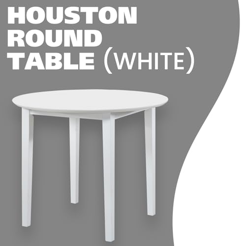 Kings Brand 36 Round Wooden Dining Table for 2-4 People